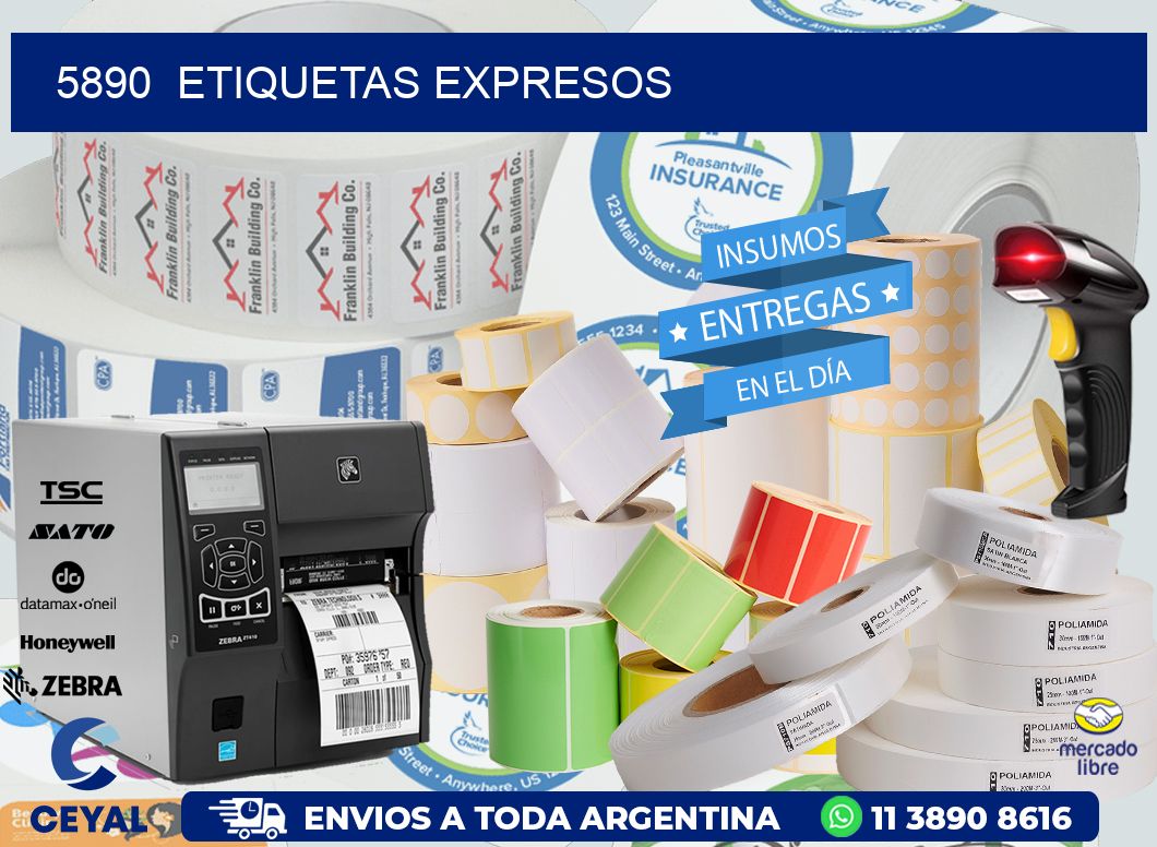 5890  ETIQUETAS EXPRESOS