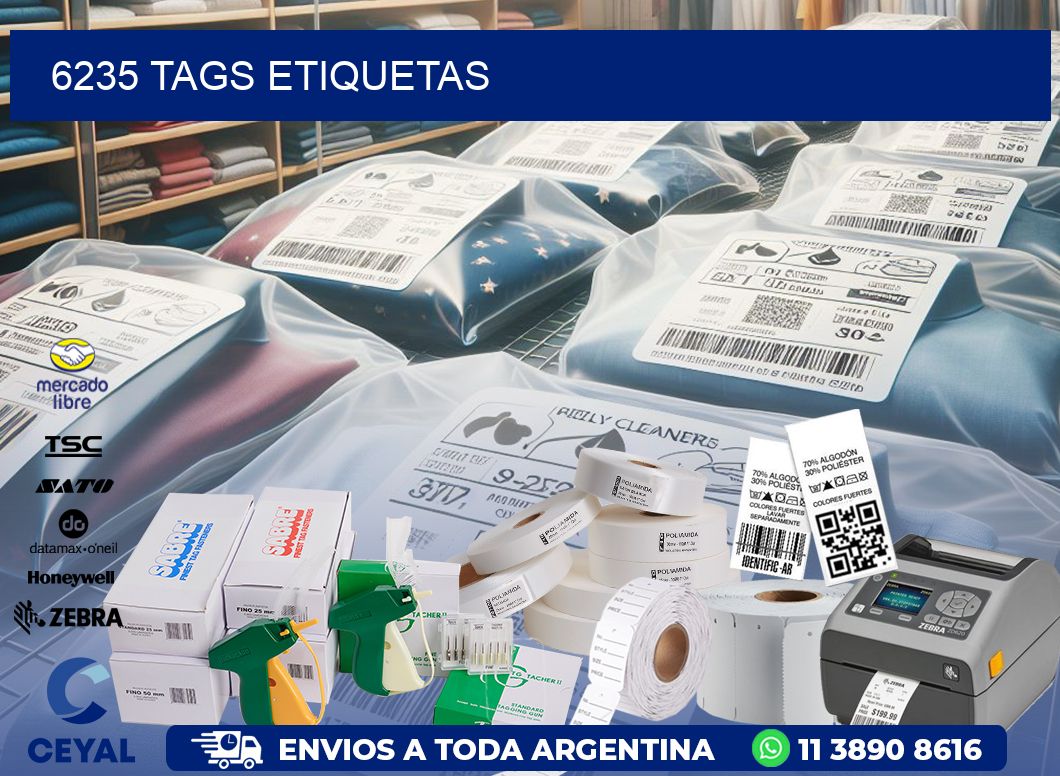 6235 TAGS ETIQUETAS