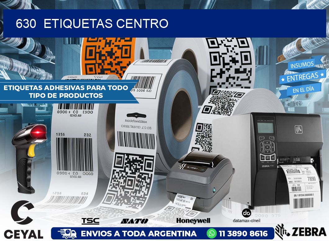 630  ETIQUETAS CENTRO