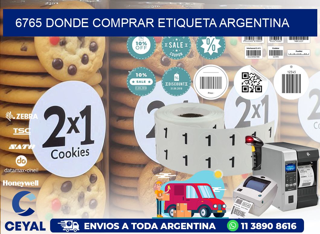 6765 DONDE COMPRAR ETIQUETA ARGENTINA