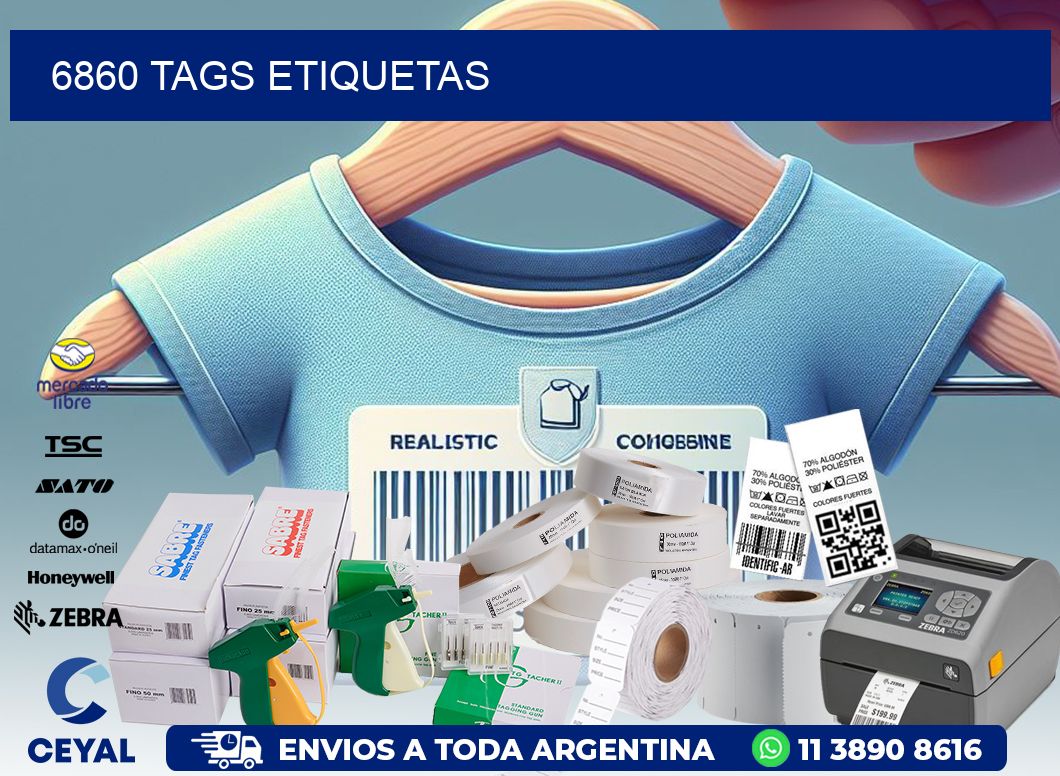 6860 TAGS ETIQUETAS