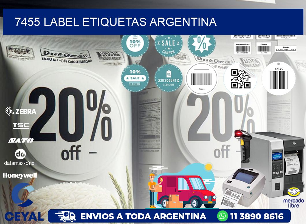 7455 LABEL ETIQUETAS ARGENTINA