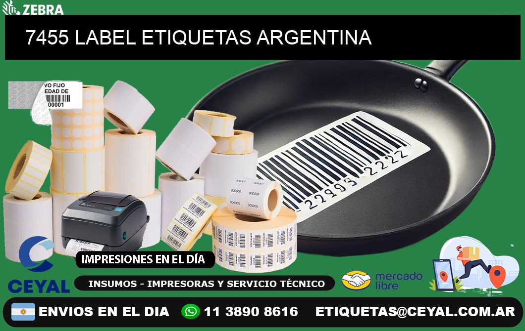 7455 LABEL ETIQUETAS ARGENTINA