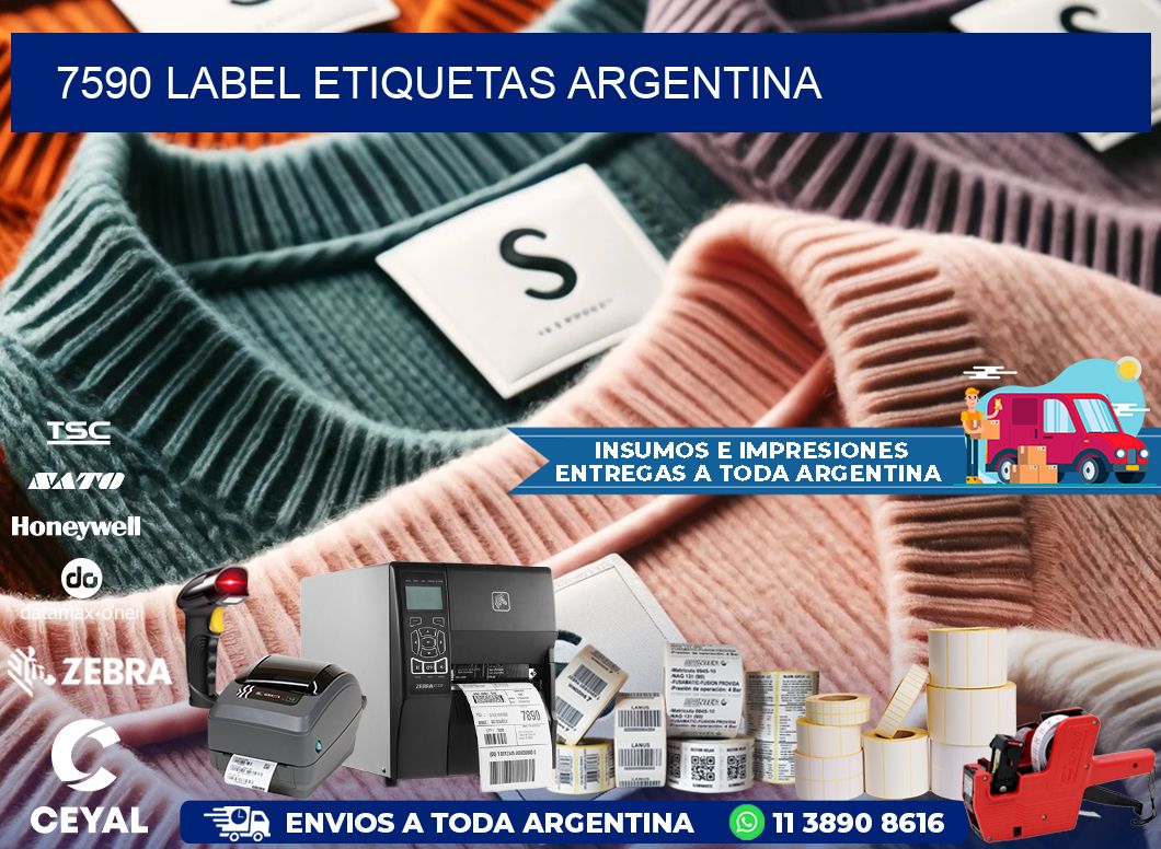 7590 LABEL ETIQUETAS ARGENTINA