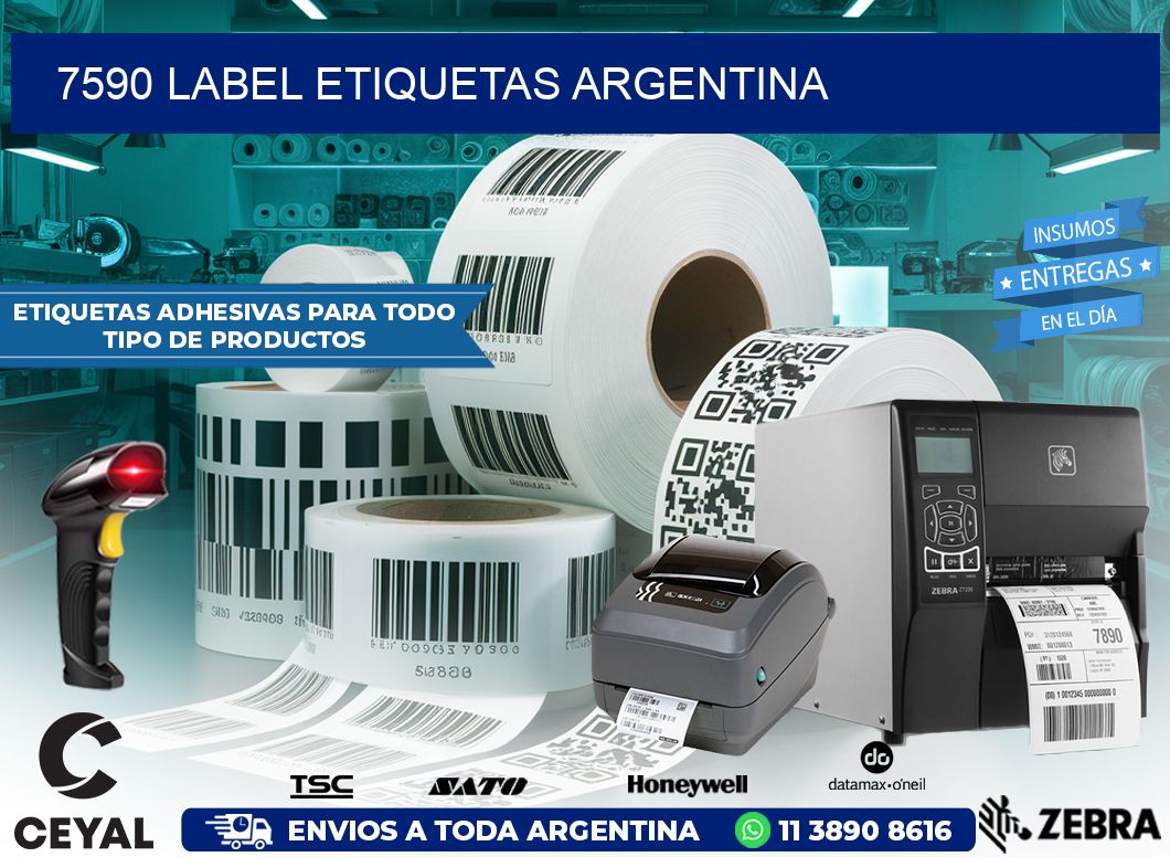 7590 LABEL ETIQUETAS ARGENTINA