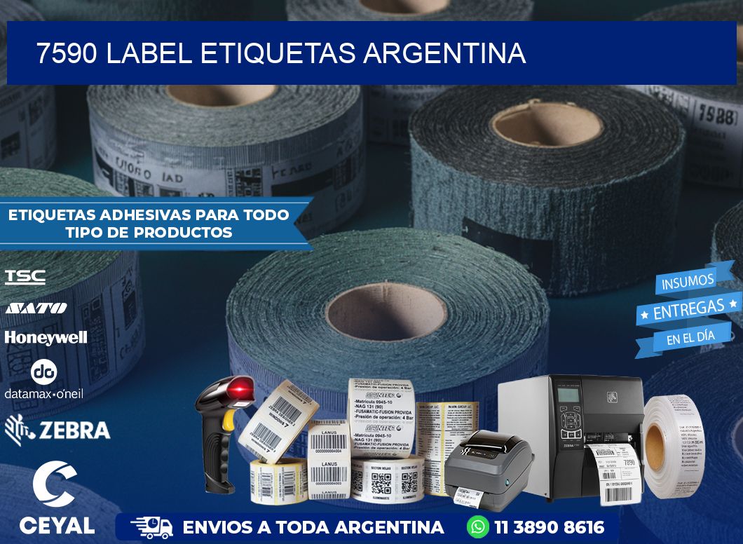 7590 LABEL ETIQUETAS ARGENTINA