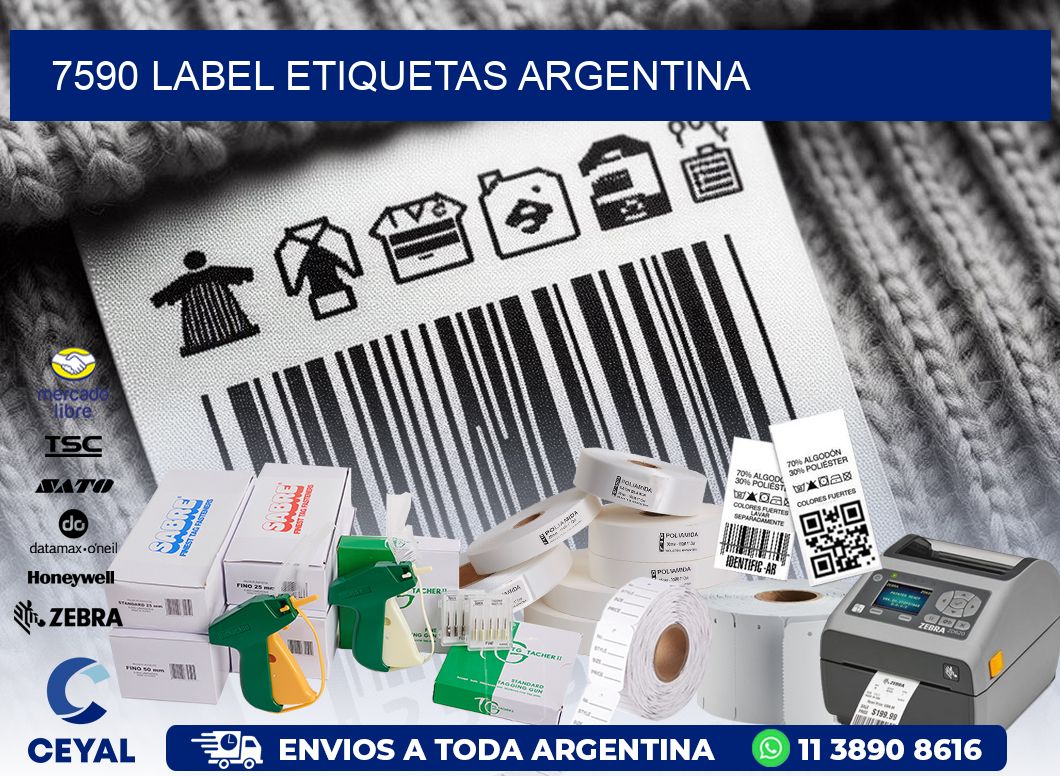 7590 LABEL ETIQUETAS ARGENTINA