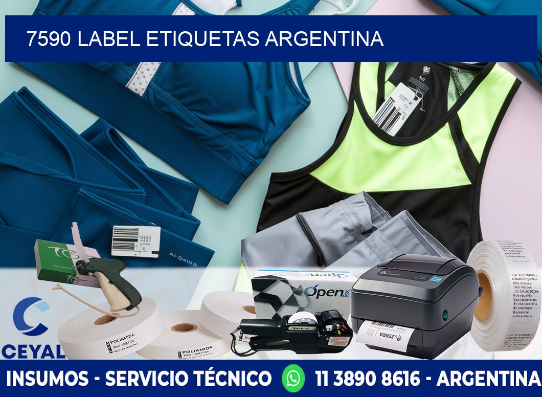 7590 LABEL ETIQUETAS ARGENTINA