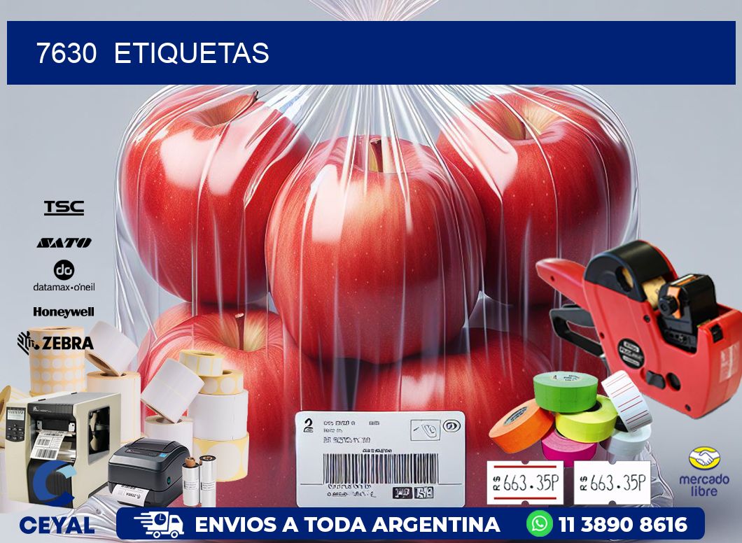 7630  ETIQUETAS