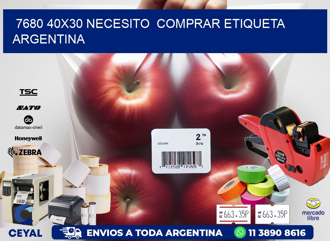 7680 40X30 NECESITO  COMPRAR ETIQUETA ARGENTINA
