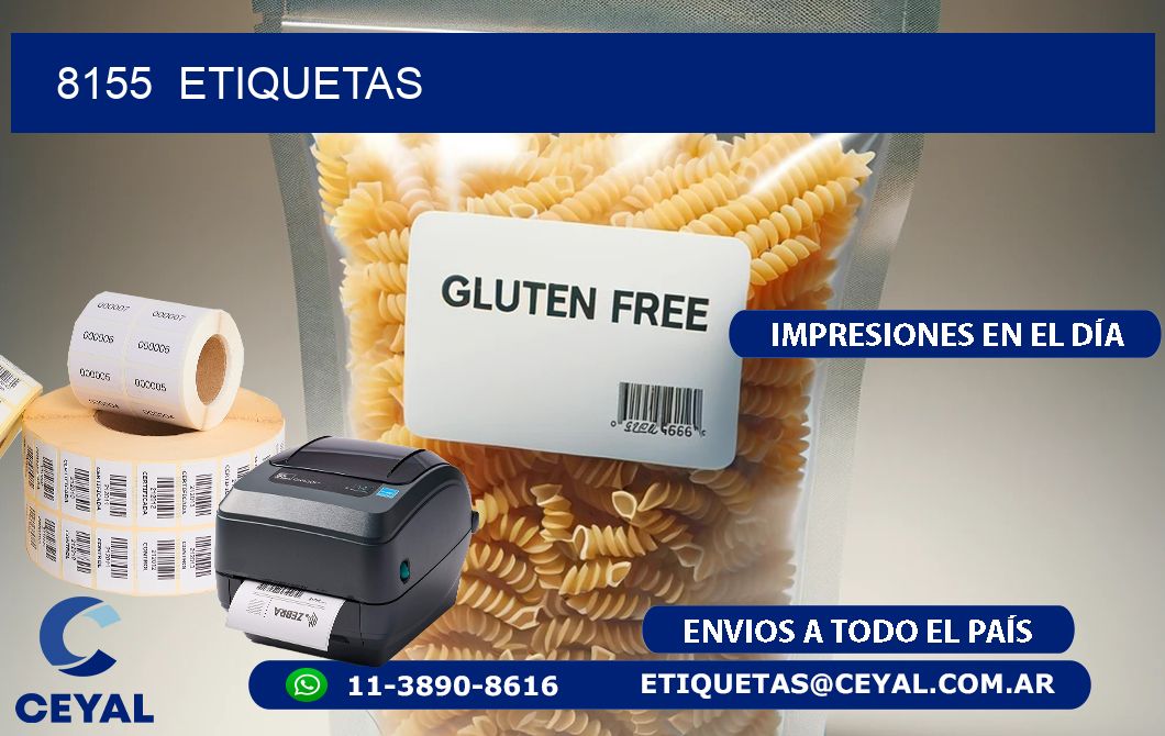8155  ETIQUETAS