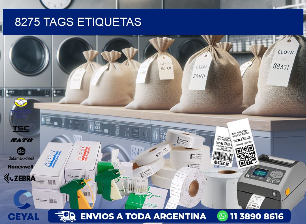 8275 TAGS ETIQUETAS