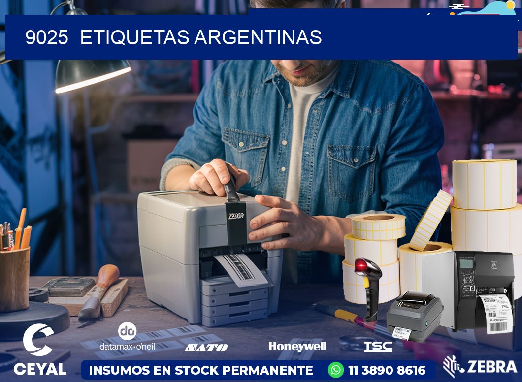 9025  ETIQUETAS ARGENTINAS