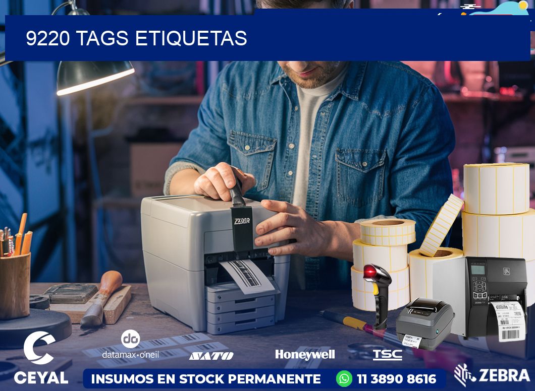 9220 TAGS ETIQUETAS