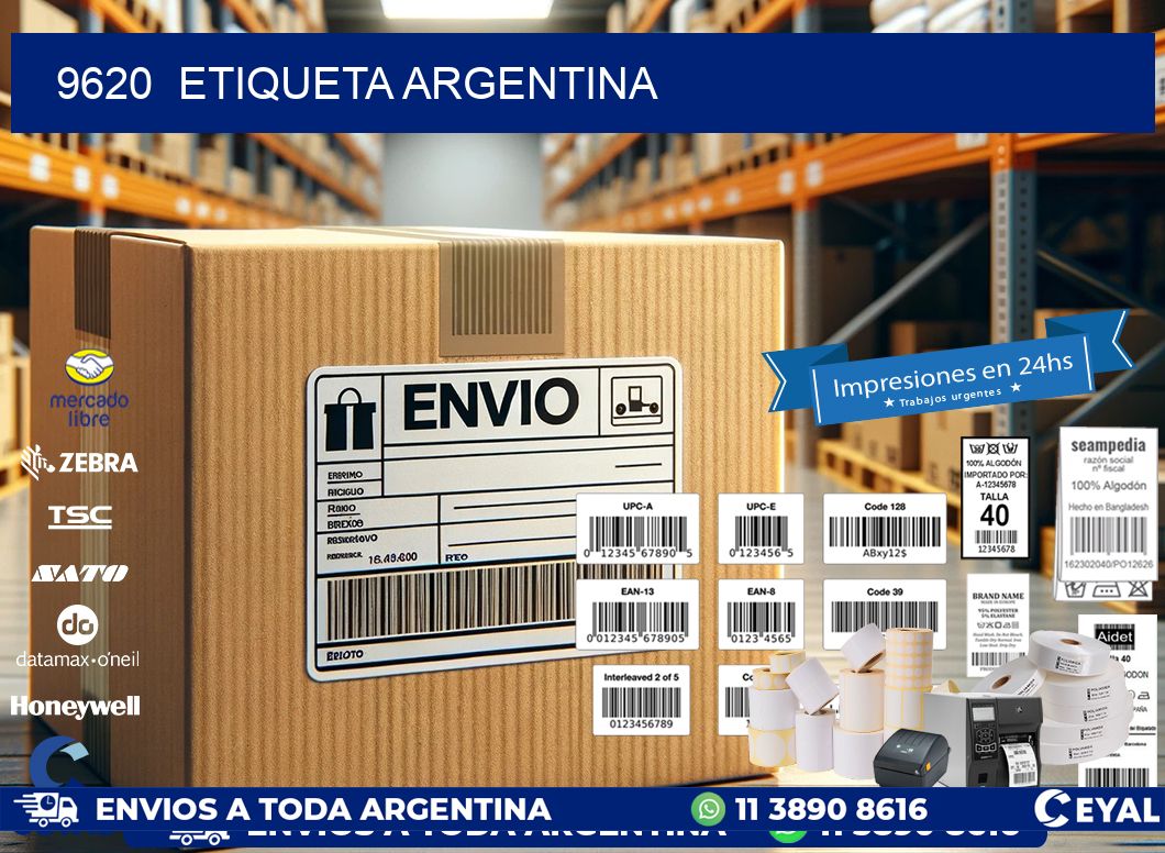 9620  ETIQUETA ARGENTINA