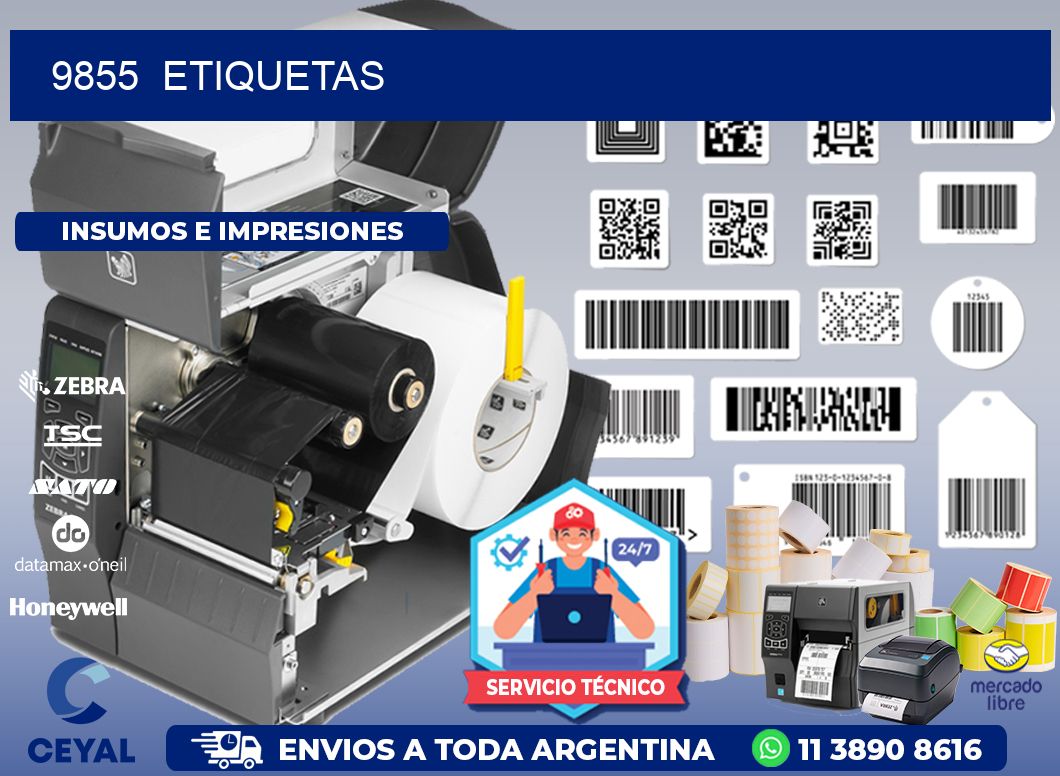 9855  ETIQUETAS