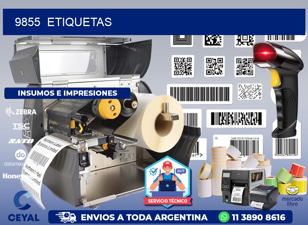 9855  ETIQUETAS