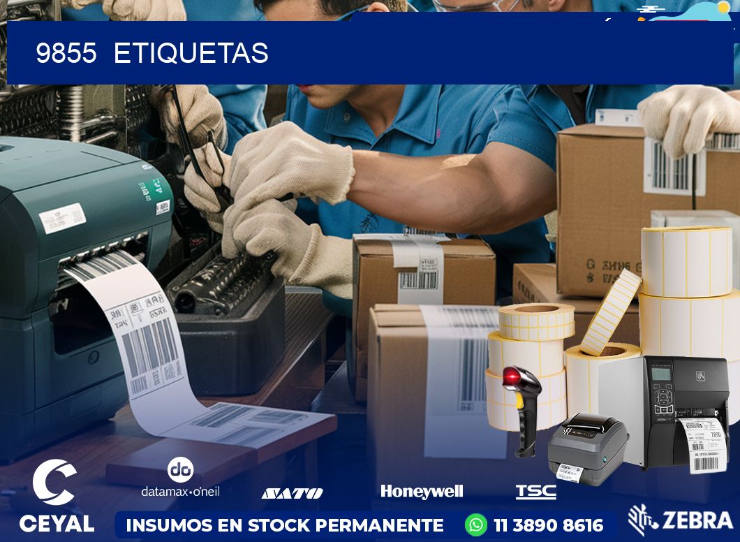 9855  ETIQUETAS