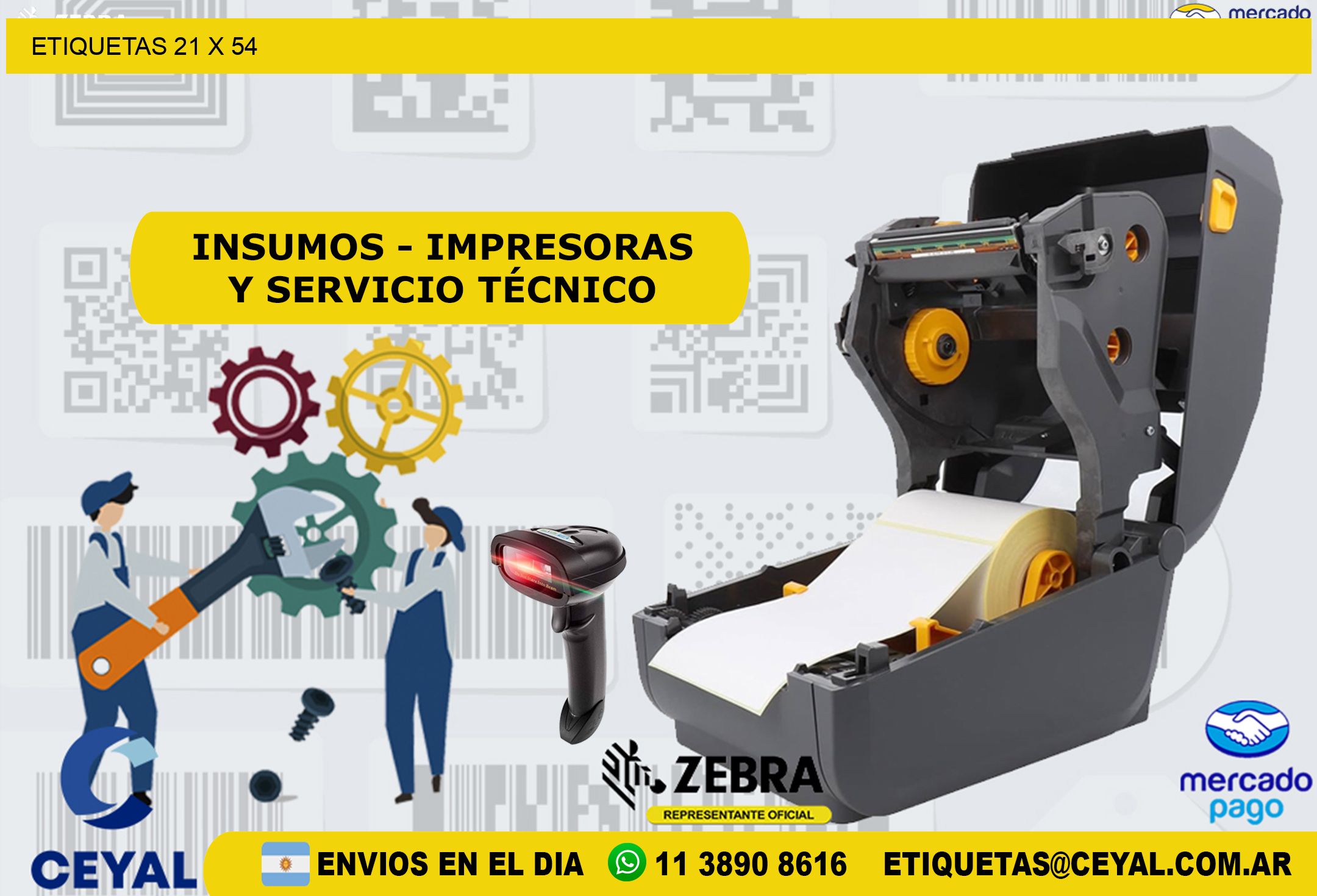 ETIQUETAS 21 x 54