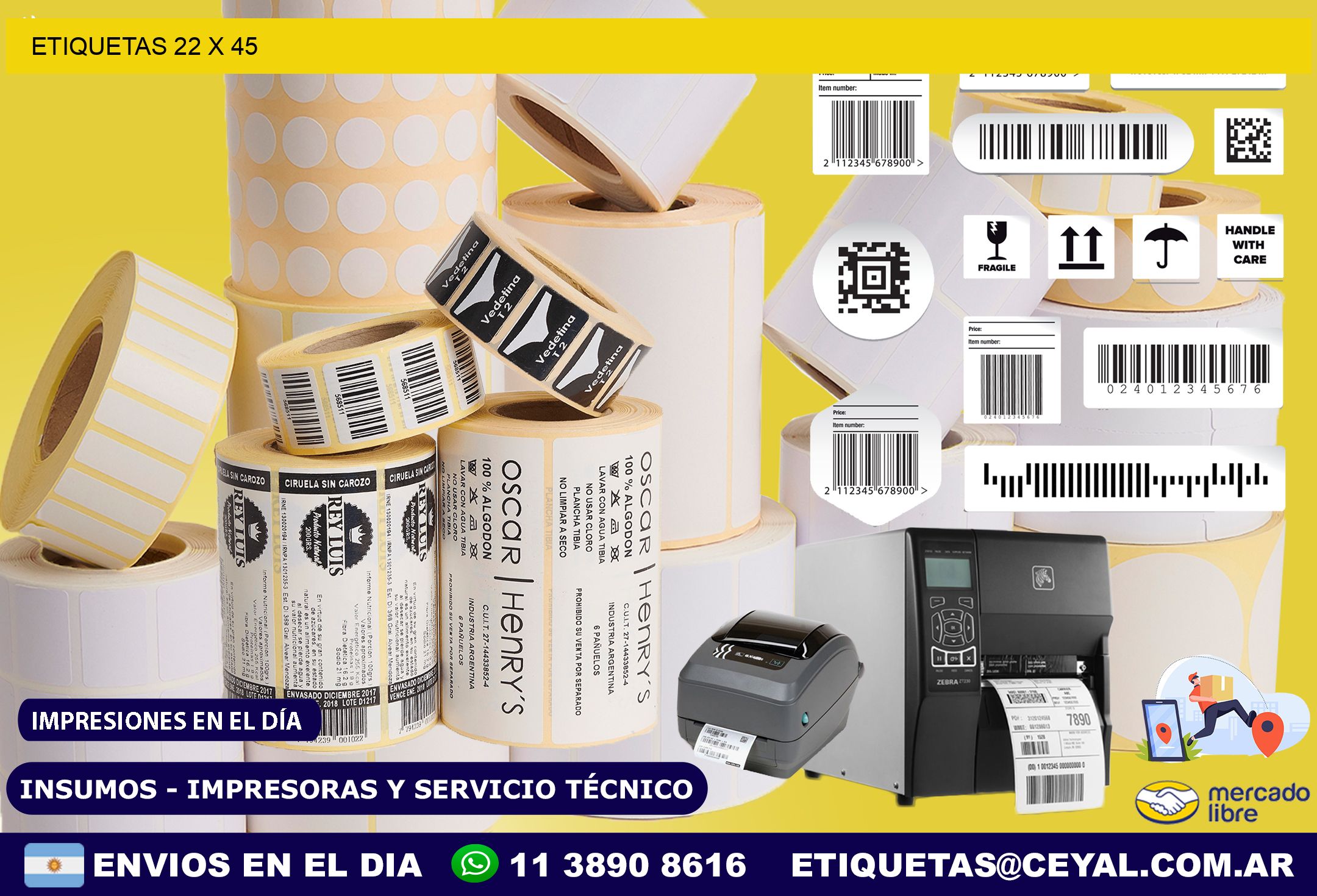 ETIQUETAS 22 x 45