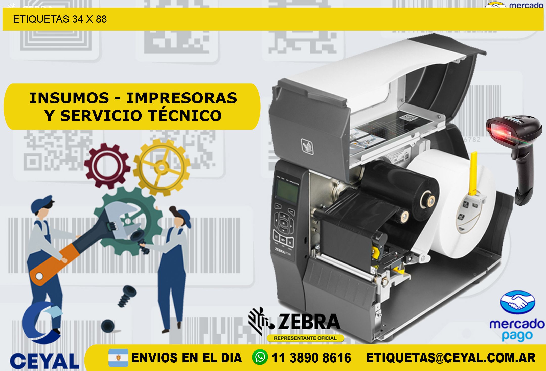ETIQUETAS 34 x 88