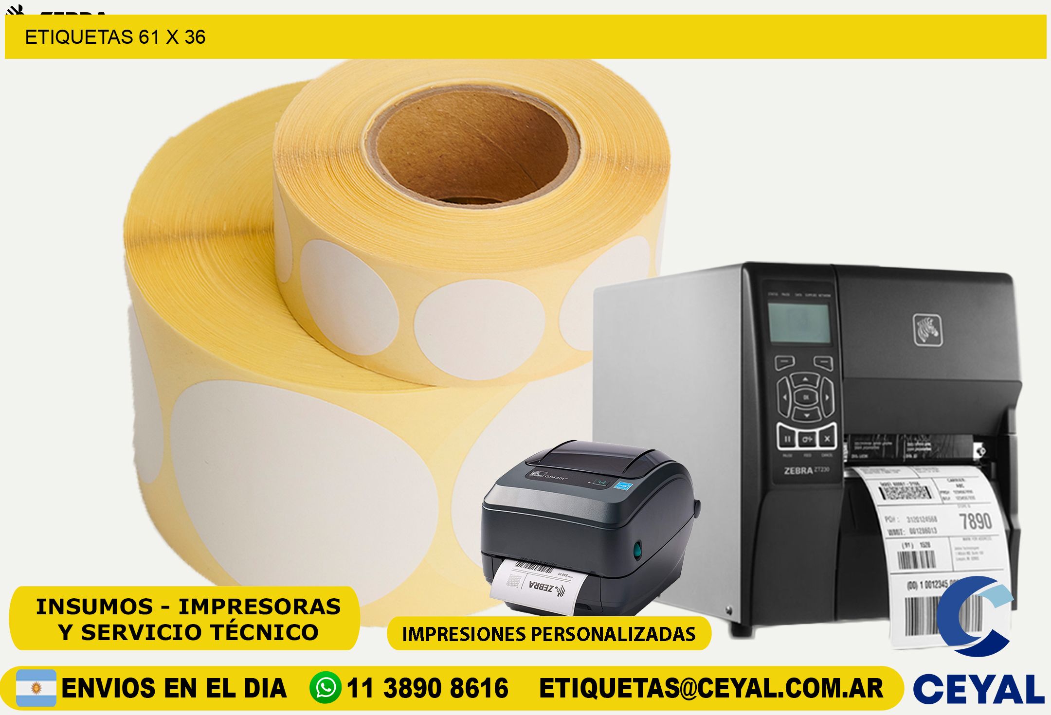 ETIQUETAS 61 x 36