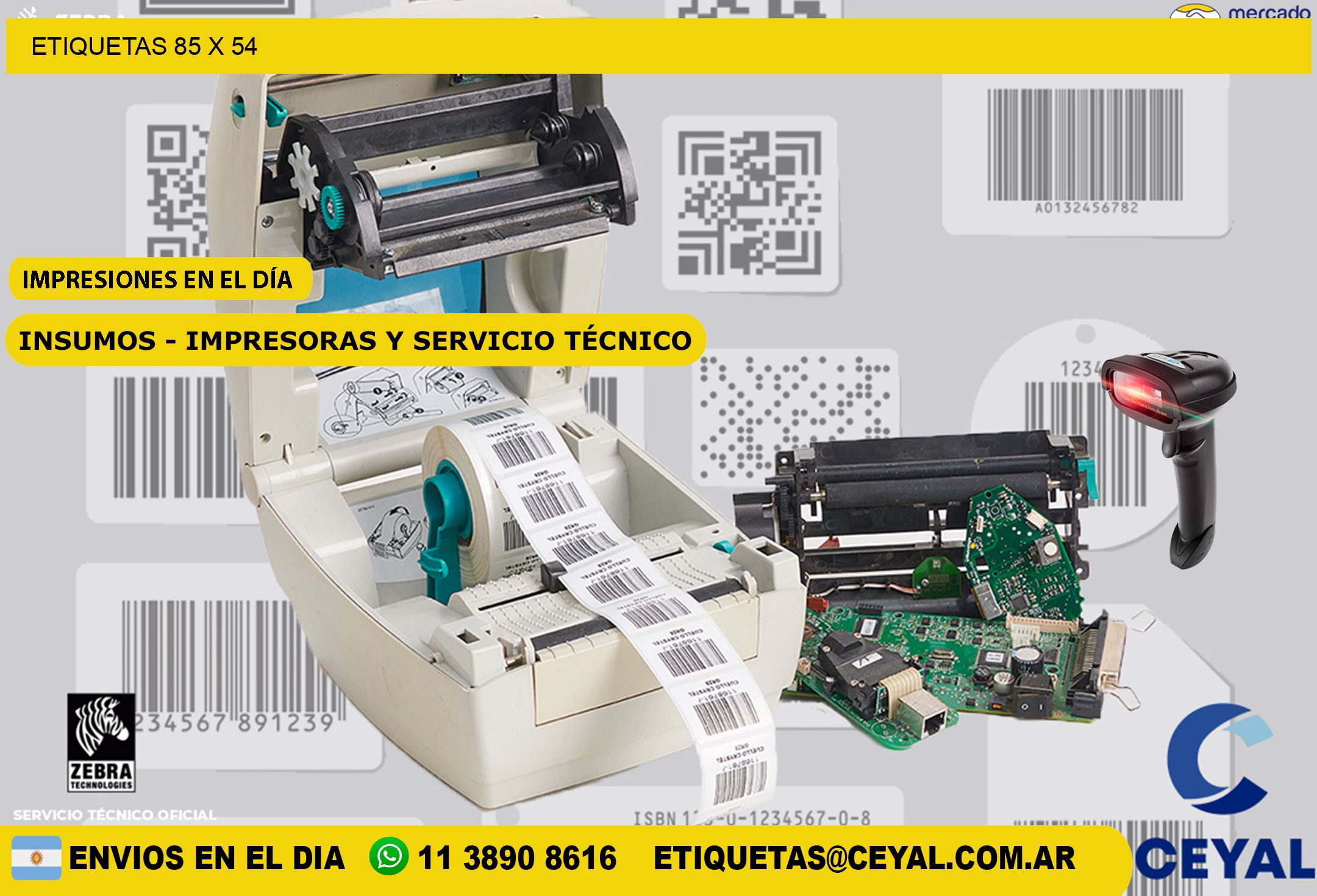 ETIQUETAS 85 x 54