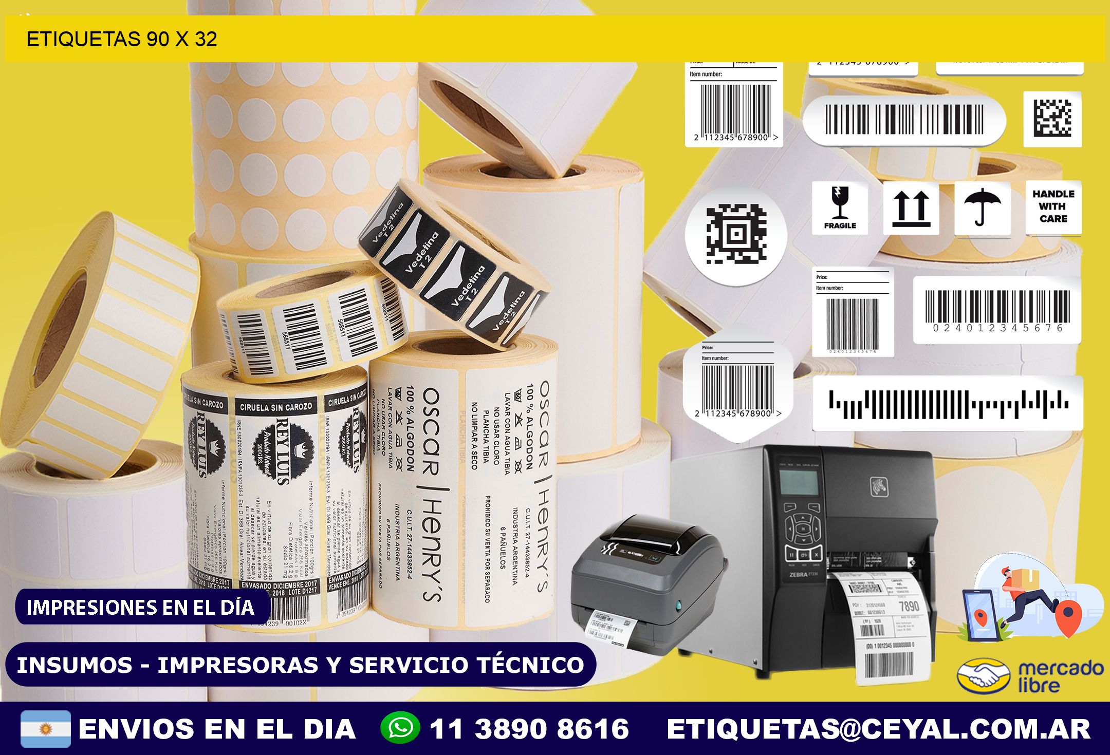 ETIQUETAS 90 x 32
