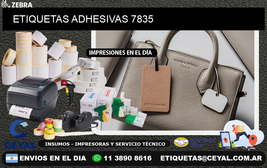 ETIQUETAS ADHESIVAS 7835