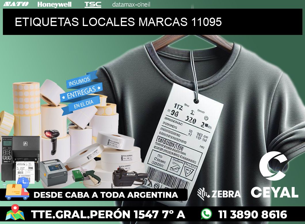 ETIQUETAS LOCALES MARCAS 11095