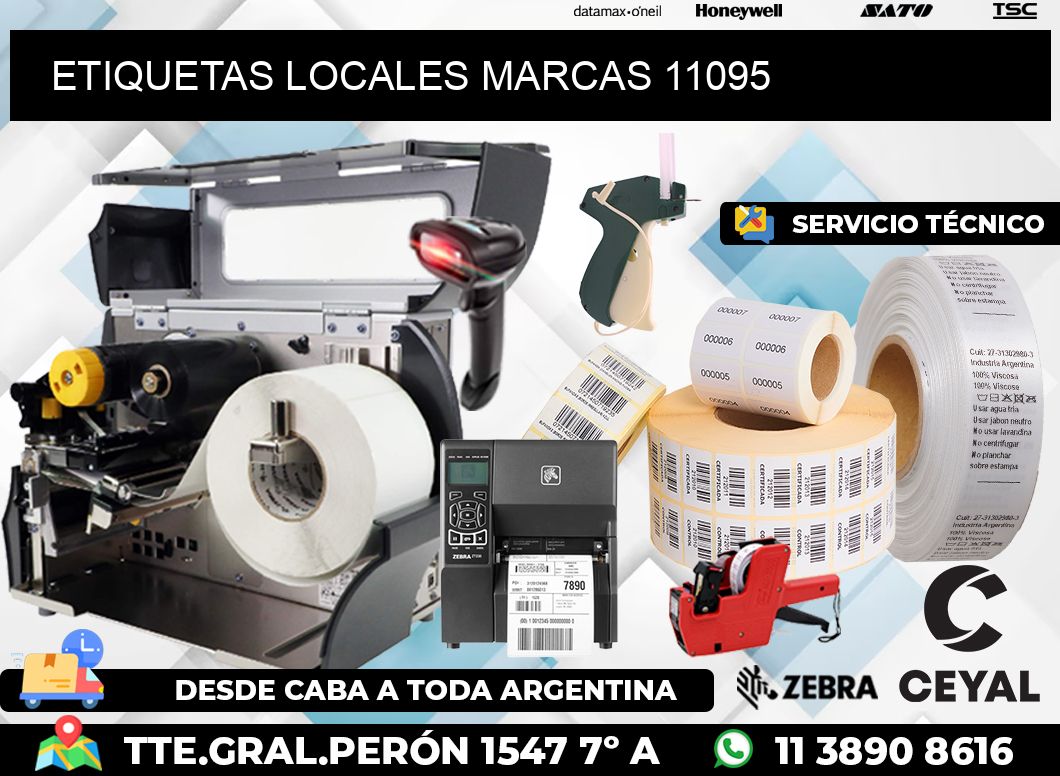 ETIQUETAS LOCALES MARCAS 11095