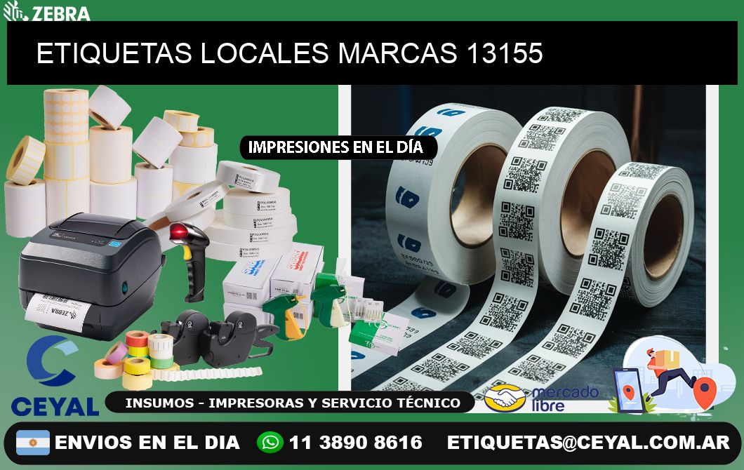 ETIQUETAS LOCALES MARCAS 13155