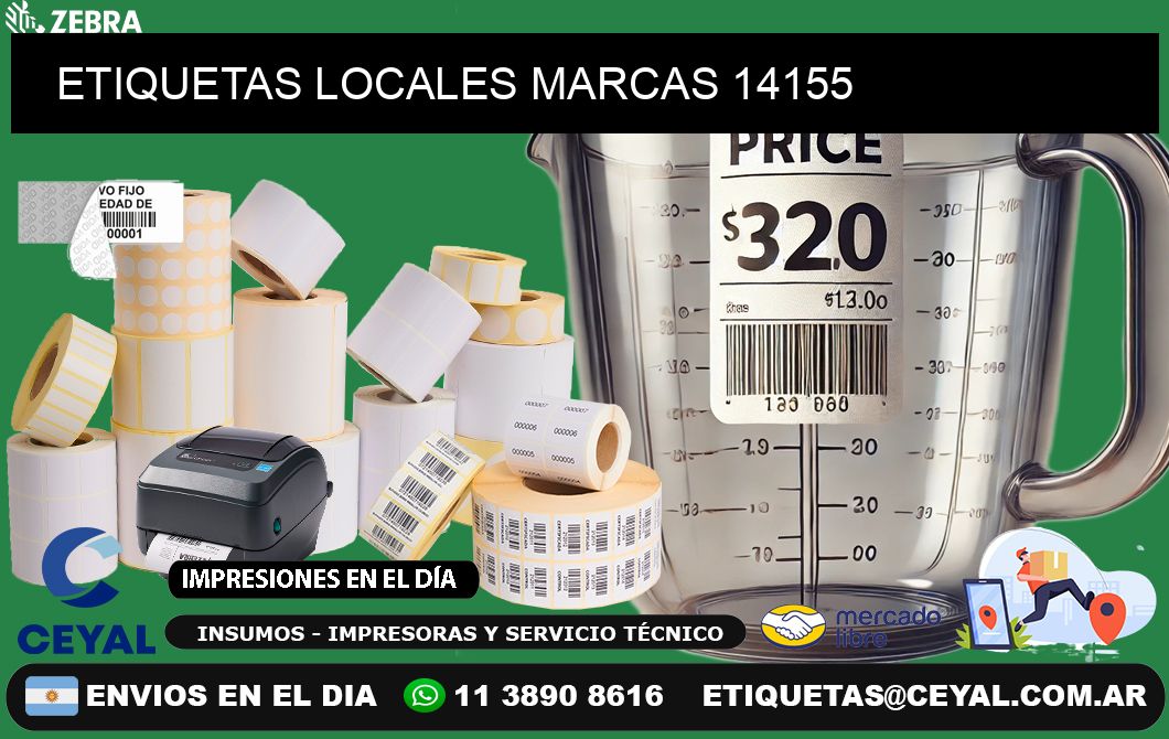 ETIQUETAS LOCALES MARCAS 14155