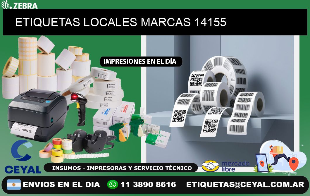 ETIQUETAS LOCALES MARCAS 14155