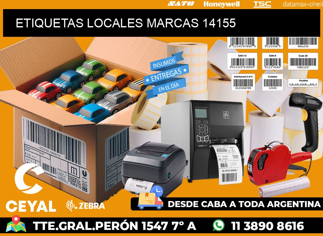 ETIQUETAS LOCALES MARCAS 14155