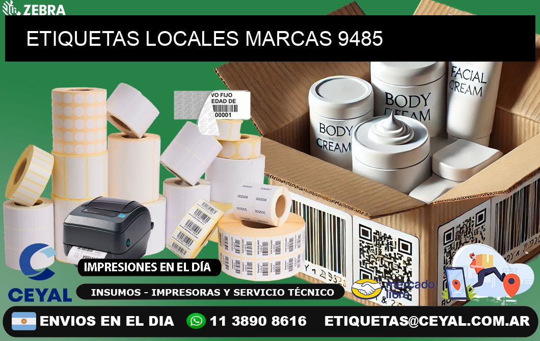 ETIQUETAS LOCALES MARCAS 9485