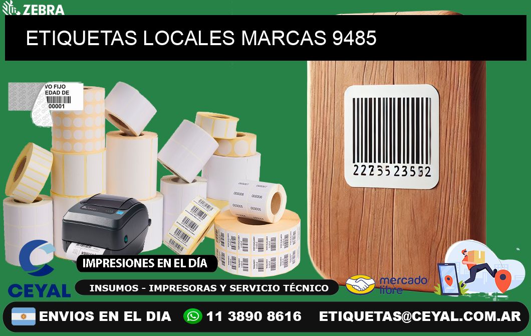 ETIQUETAS LOCALES MARCAS 9485