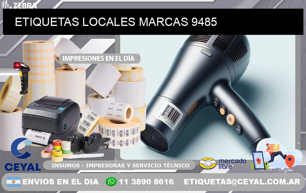 ETIQUETAS LOCALES MARCAS 9485