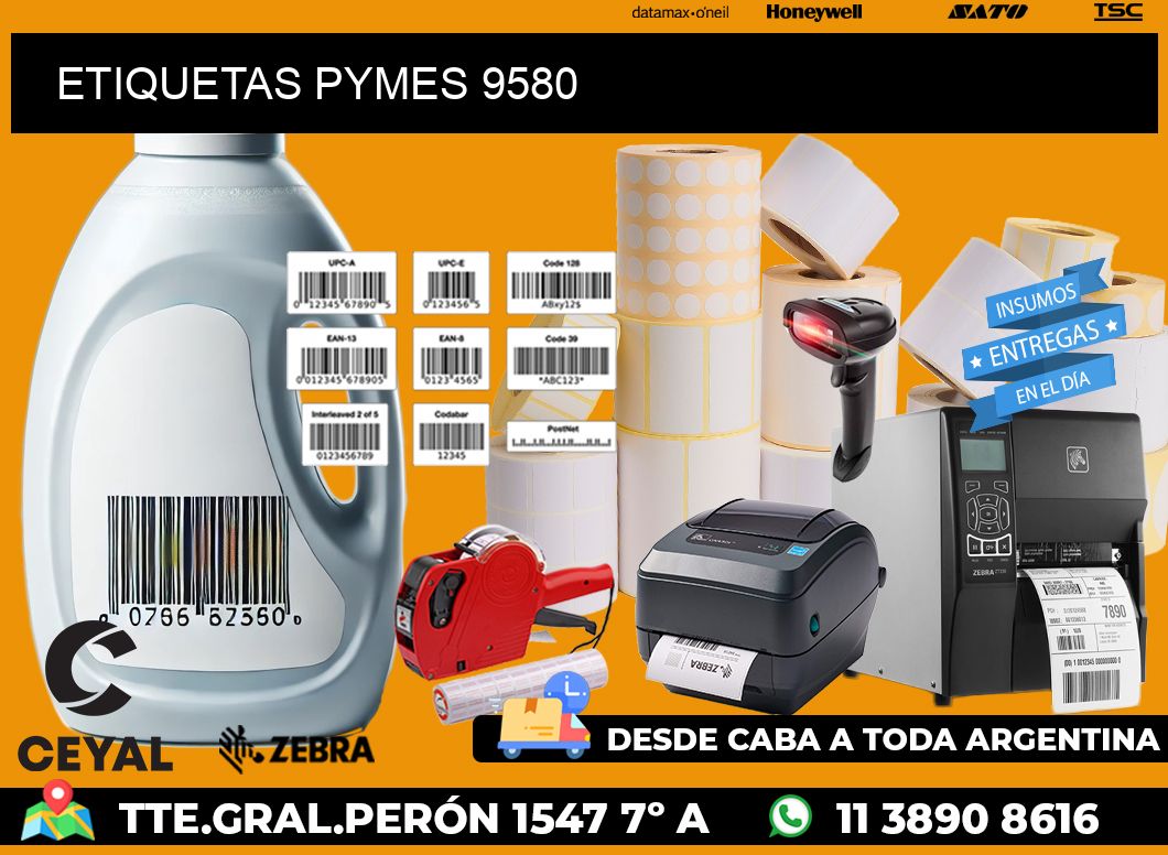 ETIQUETAS PYMES 9580