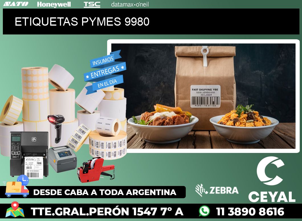 ETIQUETAS PYMES 9980