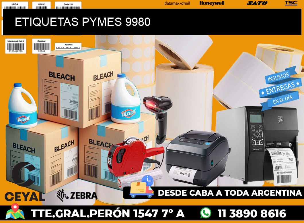 ETIQUETAS PYMES 9980