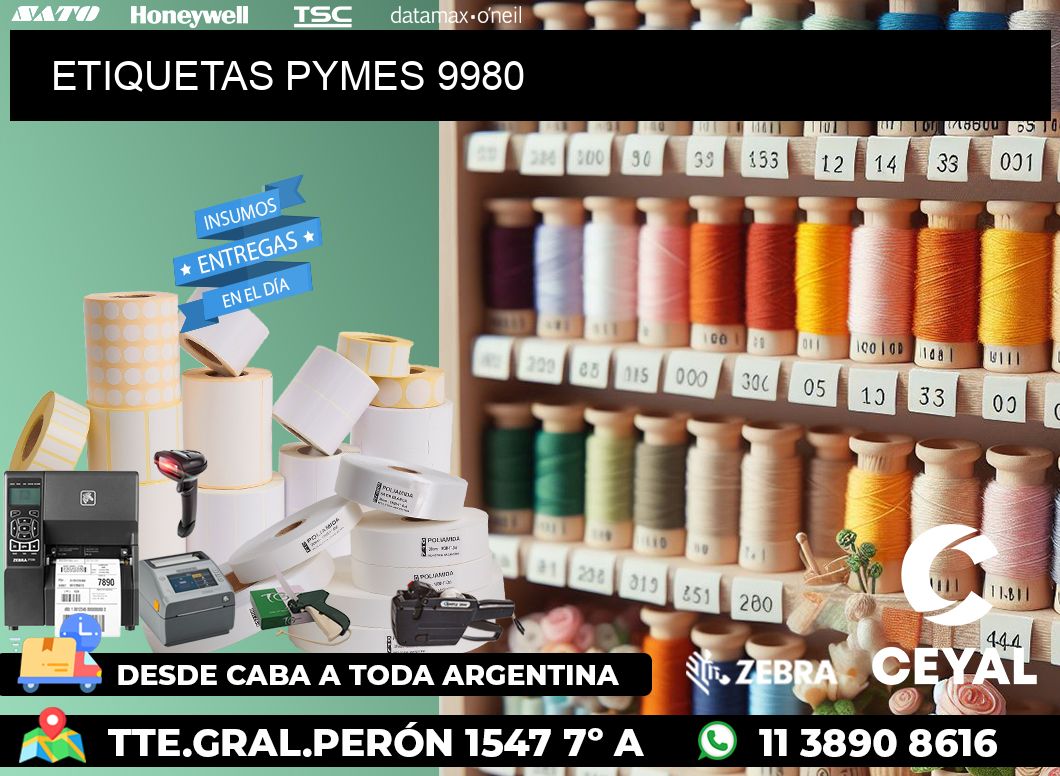 ETIQUETAS PYMES 9980