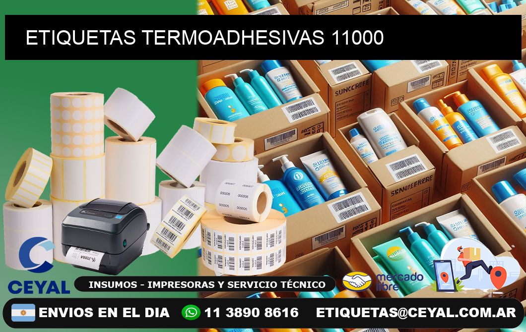 ETIQUETAS TERMOADHESIVAS 11000