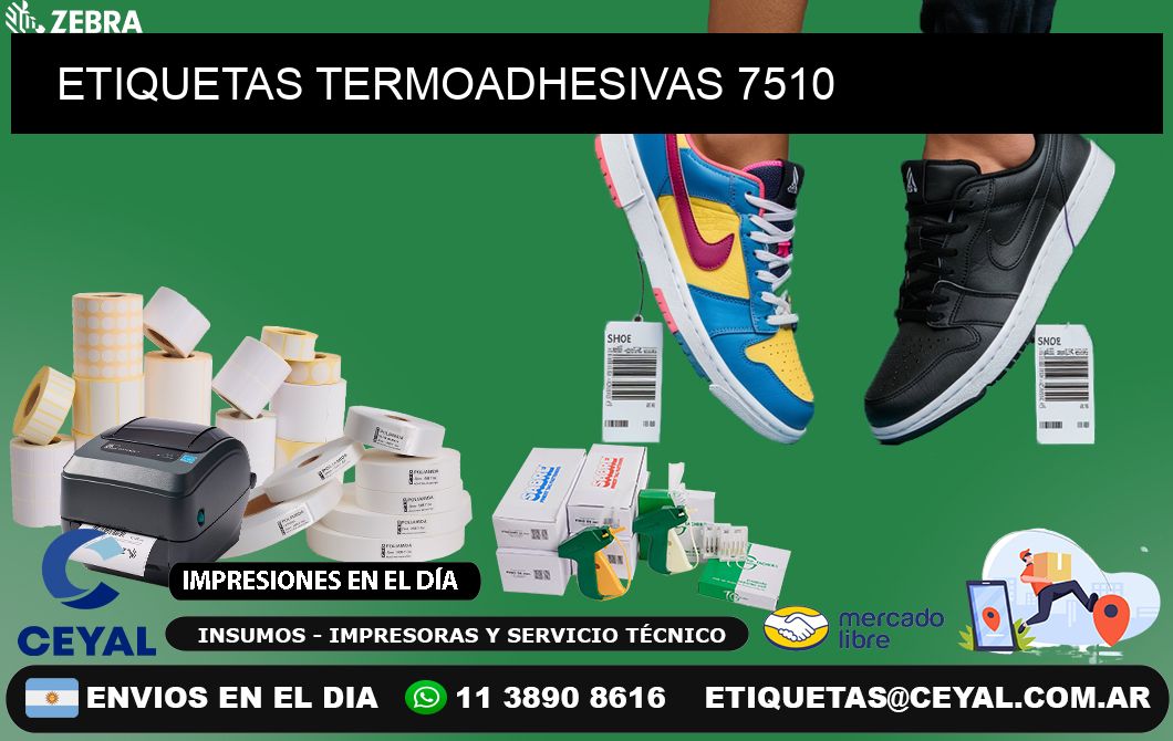 ETIQUETAS TERMOADHESIVAS 7510