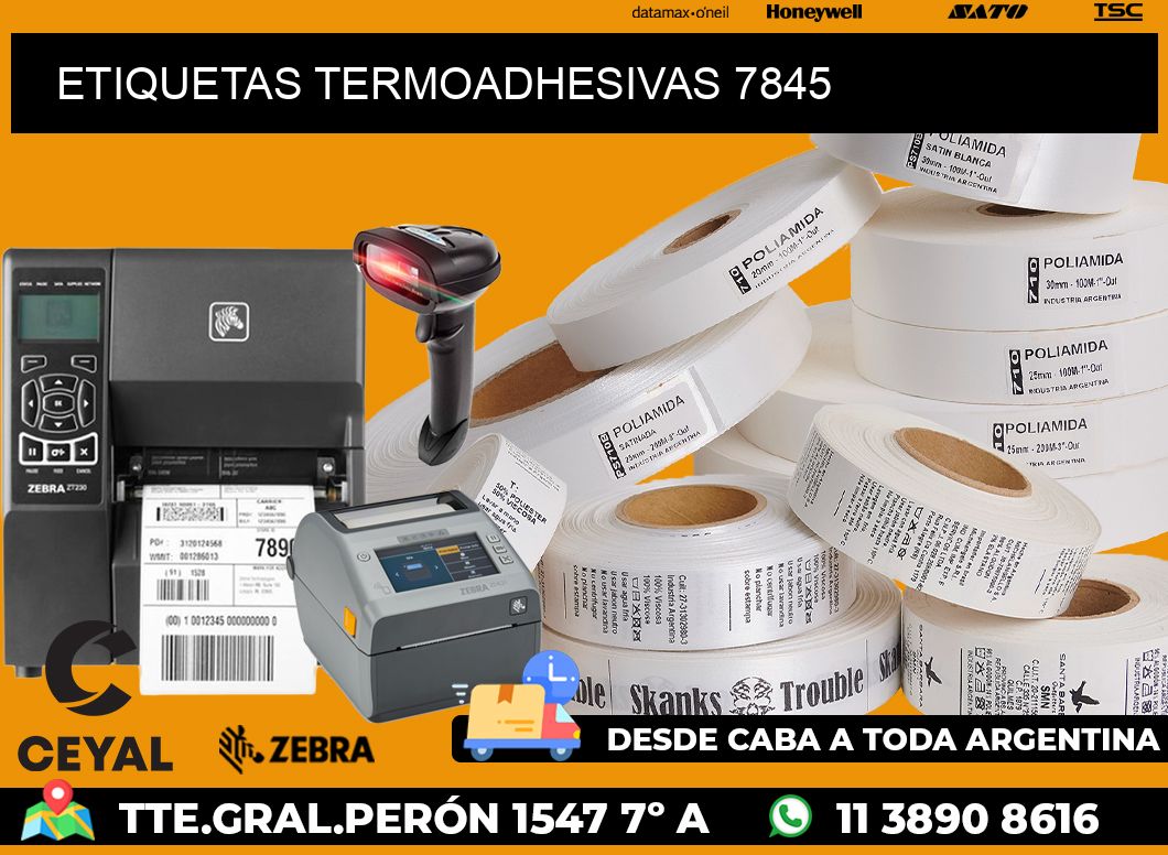 ETIQUETAS TERMOADHESIVAS 7845