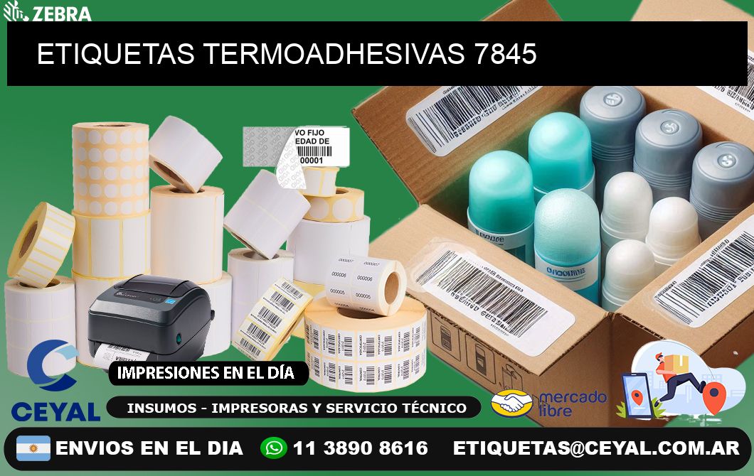 ETIQUETAS TERMOADHESIVAS 7845