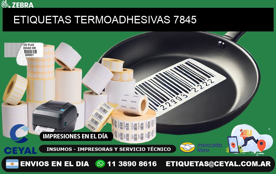 ETIQUETAS TERMOADHESIVAS 7845