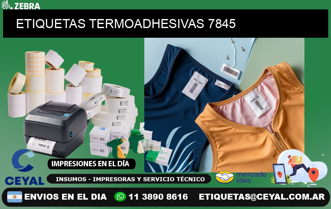 ETIQUETAS TERMOADHESIVAS 7845