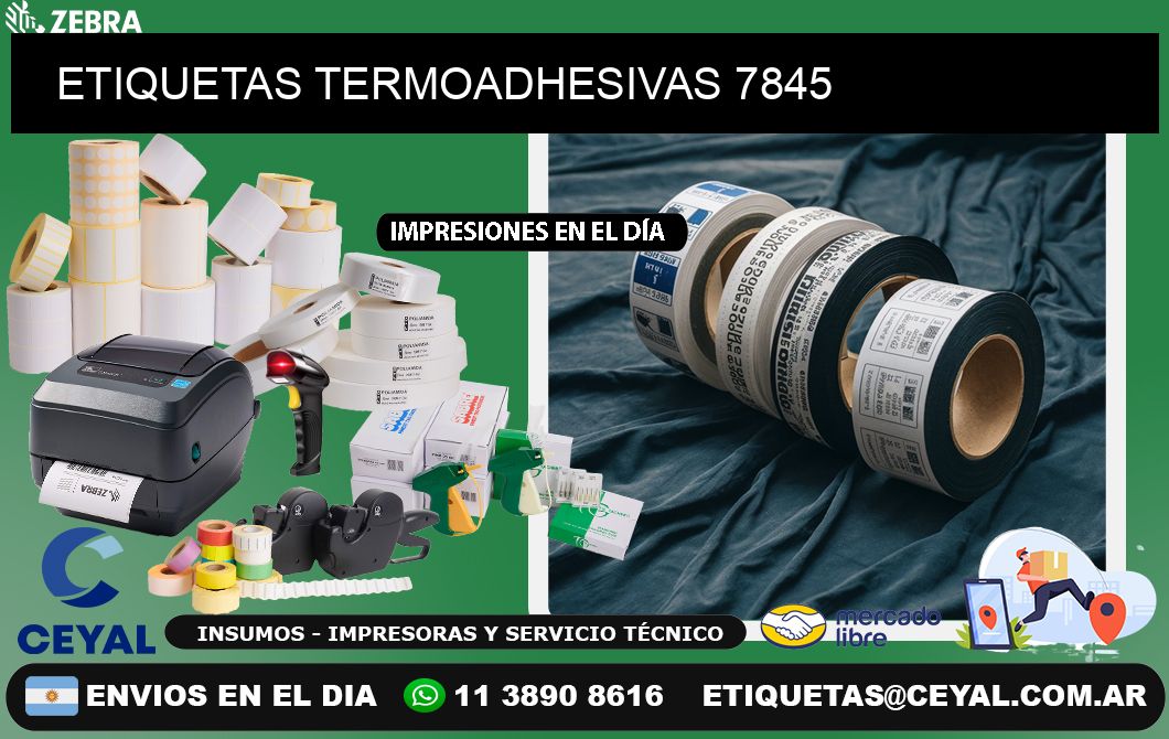 ETIQUETAS TERMOADHESIVAS 7845