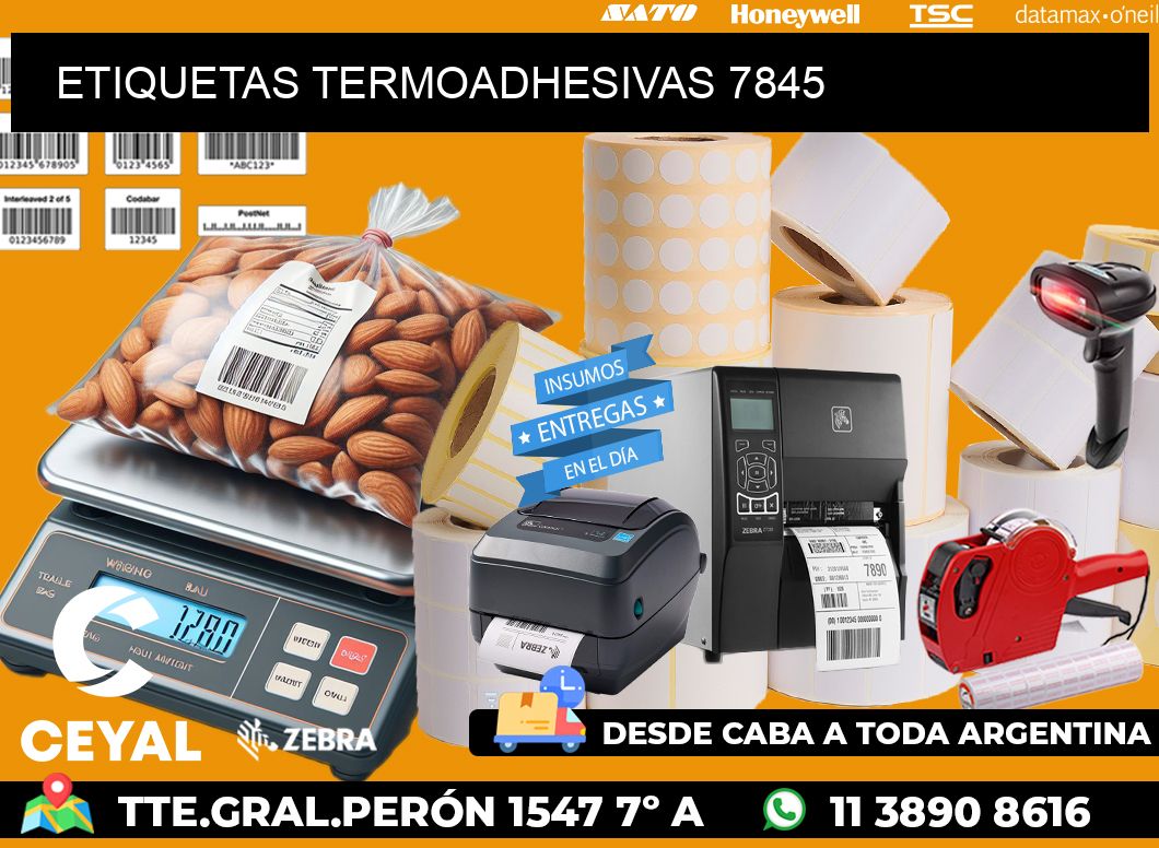 ETIQUETAS TERMOADHESIVAS 7845